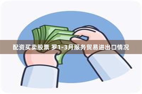 配资买卖股票 罗1-3月服务贸易进出口情况