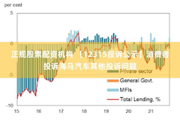 正规股票配资机构 【12315投诉公示】消费者投诉海马汽车其他投诉问题