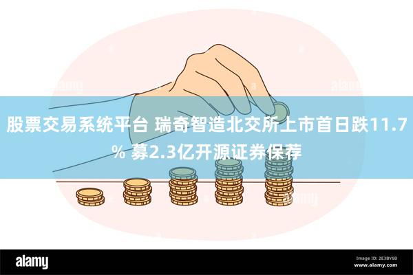 股票交易系统平台 瑞奇智造北交所上市首日跌11.7% 募2.3亿开源证券保荐